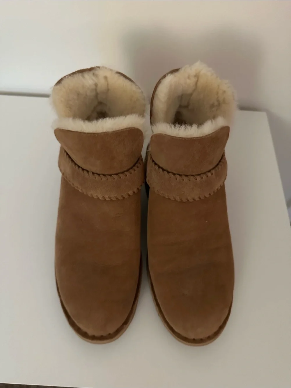 UGG chestnut suede